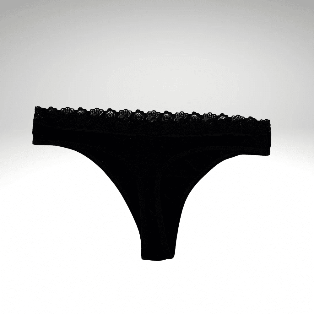 Veniz Bamboo Bambu Stringtrosor Svarta bara produkt